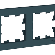 Рамка двухпостовая ATLASDESIGN универсальная изумруд - ЭНЕРГОПРОФ -  Комплексный поставщик электроматериалов